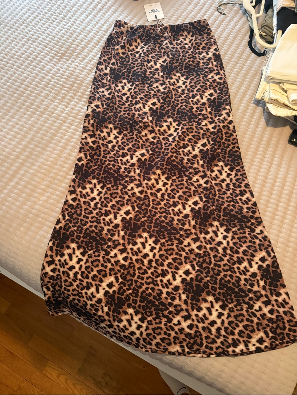 Princess Polly Leopard Print Maxi Skirt - Brown & Black